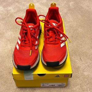 Adidas x Lego Sport 3 kid sneakers 6.5 red